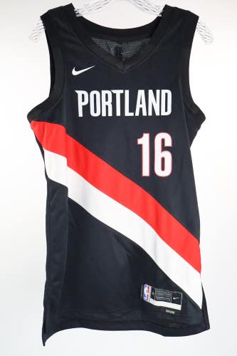 Portland Trail Blazers Yang Hansen Mens L Nike Jersey Size 40 Small NWT READ