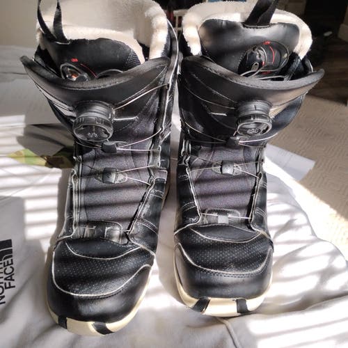Men's Size M 8.5 (W 9.5) Salomon Faction BOA Snowboard Boots (Used)