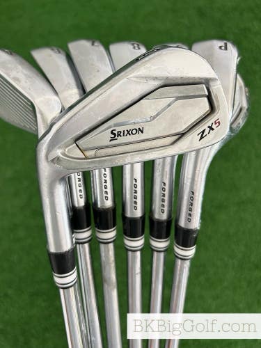 LH Srixon ZX5 Forged Iron Set 4-P / NS Pro Modus Tour 120 Stiff