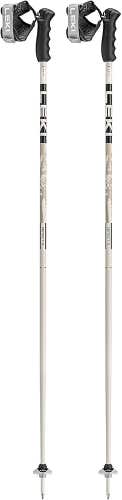 NEW 2025 Leki Detect S Ski Poles - 110cm - Black/Grey