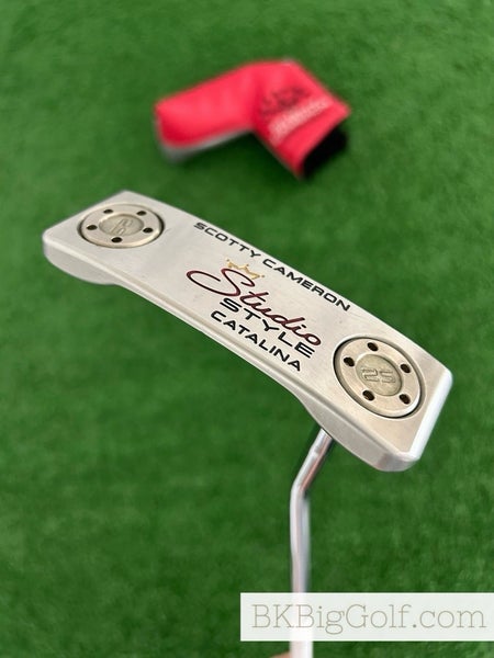 Titleist Scotty Cameron Studio Style 25 Catalina 33 Putter w Headcover