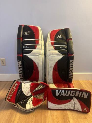 37" Vaughn Velocity V2 Regular Goalie Full Set