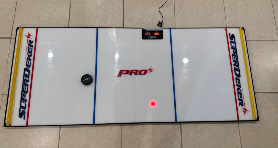 SuperDeker Pro Hockey Training System – Lightly Used, Excellent Condition