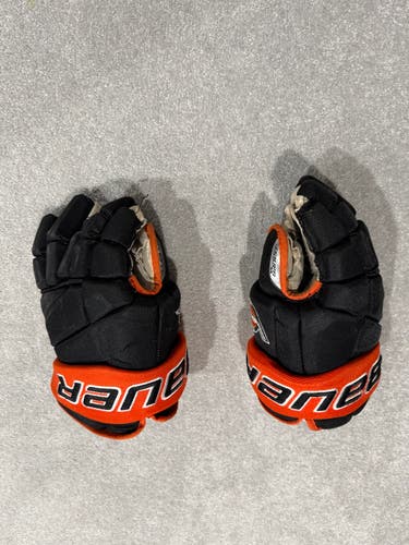 USHL Omaha Lancers Bauer Vapor Team Pro Gloves 14" Pro Stock (Used)