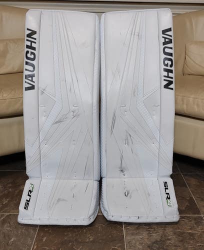 32" + 2" Vaughn SLR4 Pro Goalie Leg Pads (Used)