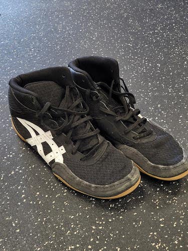 Used Asics Wrestling Shoes Black Senior 9.5 11849-S000038381