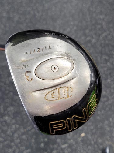Used Ping TI 3 Mens Fairway Wood RH 3 Wood 11849-S000038207