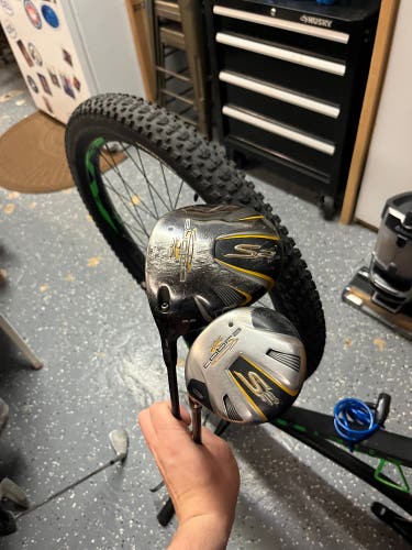 Men's 2010 Cobra S2 Left Hand Driver and 3 wood (Used)