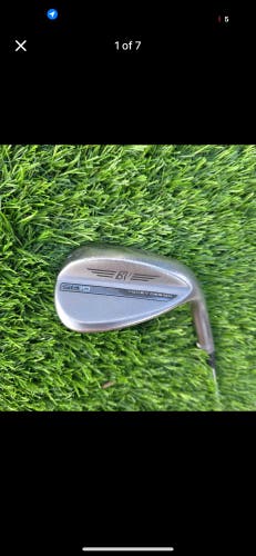 Men's 2024 Titleist Vokey SM10 Right Handed Wedge Stiff Flex 60 Degree Steel Shaft (Used)
