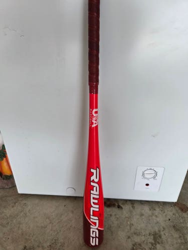 2018 Rawlings Prodigy Alloy USABat Certified Bat (-11) 17 oz 28" (Used)