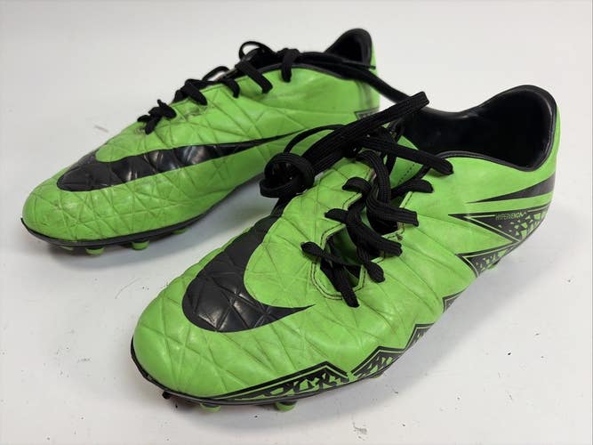 Nike Hyper Venom Soccer Cleats, Green, Size 9