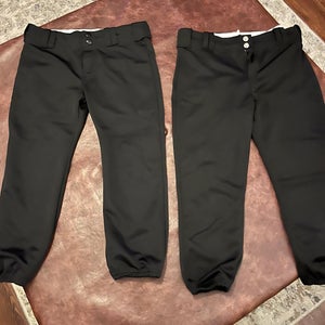 Black Kid's XL Youth Alleson Game Pants (Used)