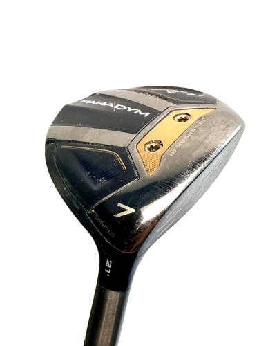 Callaway Paradym 7 Wood 21 HZRDUS Silver 4th Gen 60g Regular Flex GP Midsize