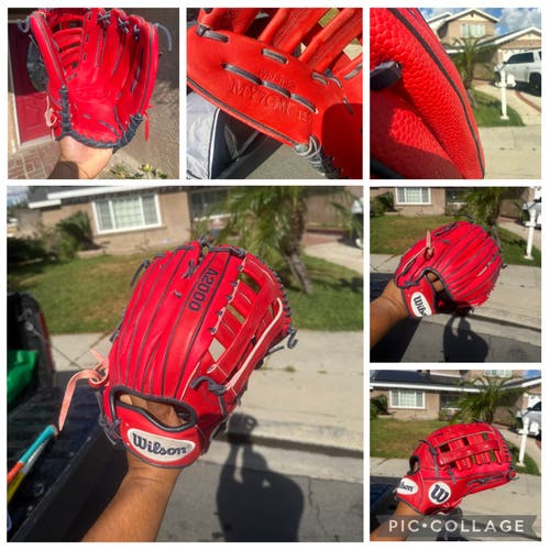 Wilson A2000 RH Outfield Baseball Glove 12.5" (Used)