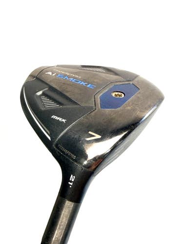 Callaway Ai Smoke Max 7 Wood 21 Oban Isawa Gold 60g X-Stiff Fairway Wood