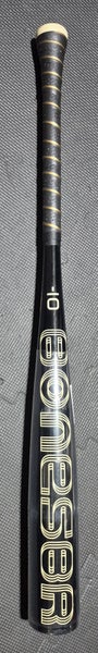 2024 BONESABER BLACK COBRA EDITION USSSA METAL BAT USSSA (-10) 20 oz 30" (New)