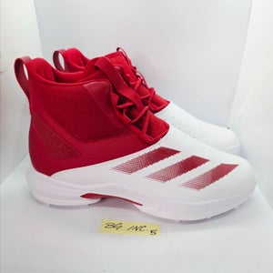 Adidas SM Adizero Chaos To Turf Lineman Football Cleats Red Men's Size 14 / IH0560