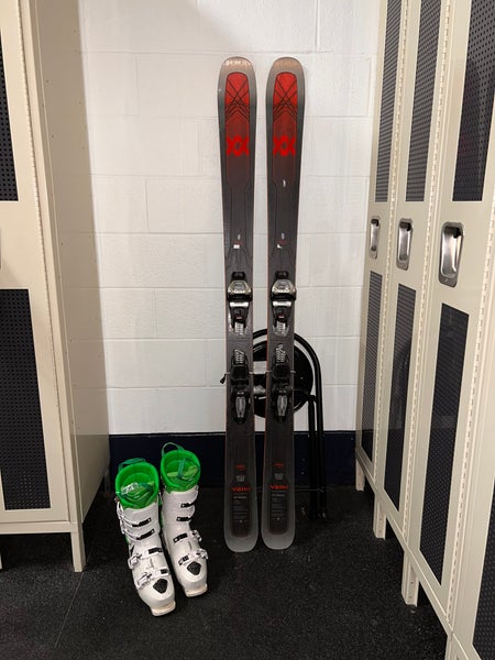 2025 Volkl M7 Mantra 170 cm All Mountain Skis With Marker Griffon Bindings & Atomic 120S 28.0-28.5