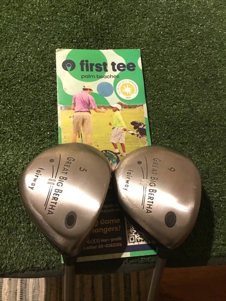 Callaway Ladies Great Big Bertha II Fairway Words Set (5W & 9W) Gems 50 Graphite