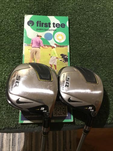 Nike SQ Machspeed Woods Set (3W & 5W) Regular UST Mamiya 70g Axivcore Graphite