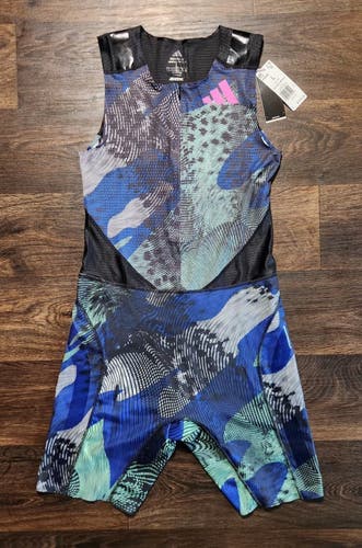 Adidas 2023 Pro Elite Sleeveless Running Suit HN8038 Speed Sprint Mens Medium