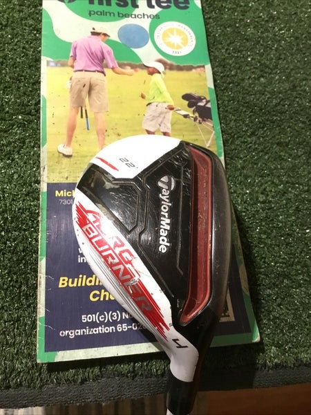 Taylormade Aero Burner Rescue 22* 4 Hybrid Stiff 70g Matrix Graphite Shaft