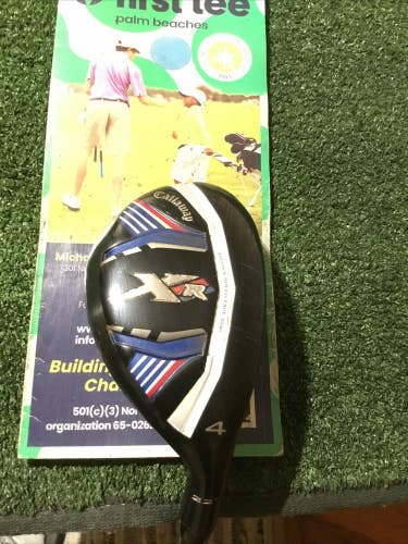 Callaway XR 22* 4 Hybrid Regular Project X San Diego 58g Graphite Shaft (39.5)