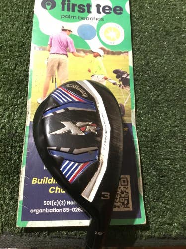 Callaway XR 19* 3 Hybrid Seniors Project X San Diego 55g Graphite Shaft (40)
