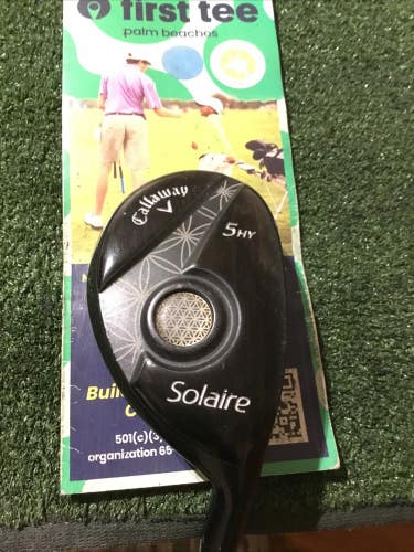 Callaway Ladies 2018 Solaire 5 Hybrid W Flex Graphite Shaft (39)