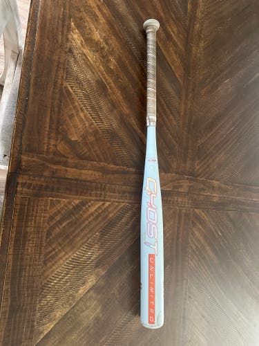 Easton Ghost Unlimited Composite Bat (-11) 19 oz 30" (Used)