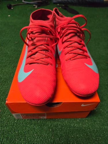 Pink Kids 7Y (Big Kids / Youth) Nike Superfly 10 club fg/mg Molded Cleats Cleats (Used)
