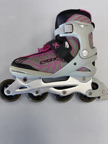 Used DBX ABEC 7 WOMENS SZ 10 Senior Rec Fitness Skates Grey Senior 10 11860-C000306665