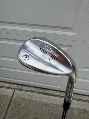 Titleist Vokey SM7 Tour Chrome Lob Wedge 58 / 14 Wedge Flex 35.25 NICE