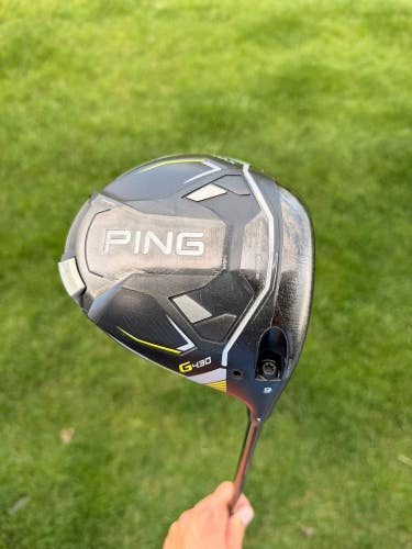 Ping G430 MAX Driver 9 HZRDUS Smoke RDX 60g Stiff Flex 44.75 NICE
