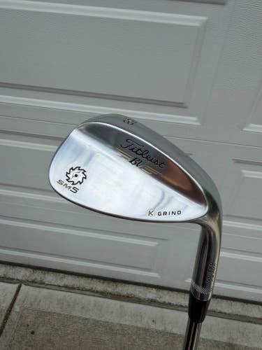 Titleist Vokey SM5 Tour Chrome Lob Wedge 58 / 11 Wedge Flex 35.25 NICE