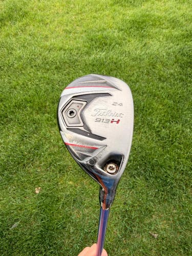 Titleist 913H 5 Hybrid 24 Diamana 72HY Stiff Flex 39.25