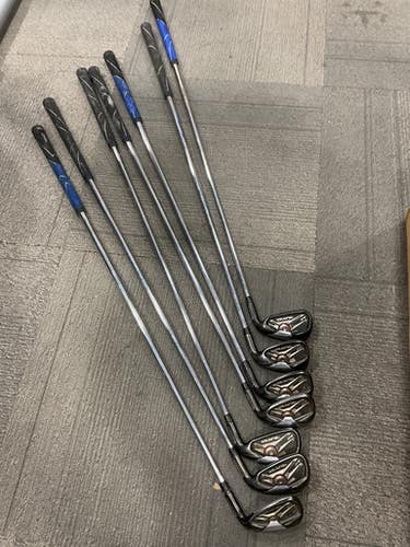 Used Taylormade BURNER Mens Iron Set RH 4I-GW/AW 11614-S000234042