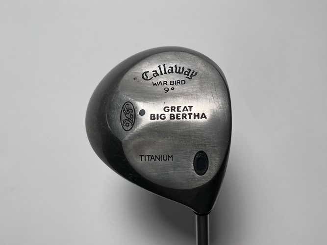 Callaway Big Bertha Warbird Driver 9* BB UL Firm Graphite Mens RH