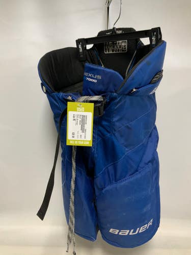 Used Bauer NEXUS Junior Pant Royal Blue MD 11823-S000038100