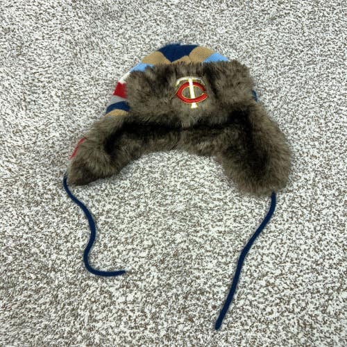 Minnesota Twins Hat Trapper Winter Mens One Size Multi Color MLB Baseball Sports