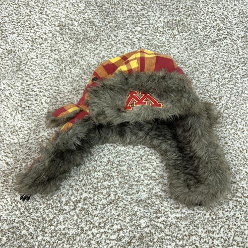 Minnesota Golden Gophers Hat Trapper One Size Red Yellow NCAA Football College