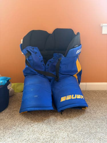 Senior Sabres Small Bauer Team Hockey Pants