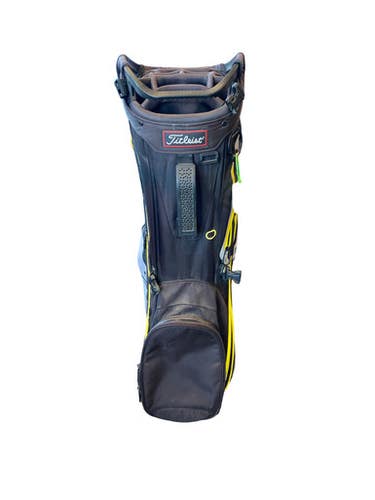 Used Titleist HYBRID14 Mens Stand Bag Black 11883-S000159414