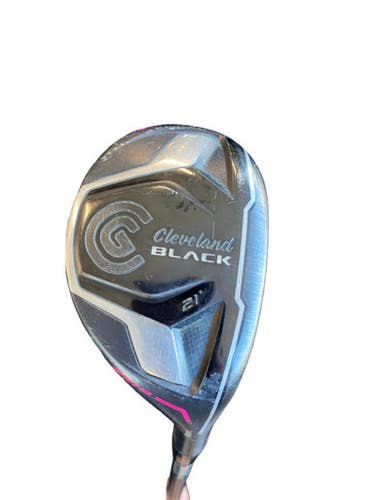 Used Cleveland BLACK Womens Hybrid Club RH 3 Hybrid 11883-S000159509