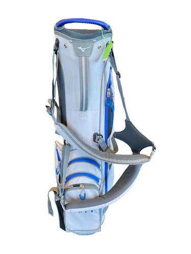 Used Mizuno BRD3 Mens Stand Bag Grey 11883-S000159438