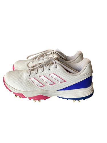 Used Adidas Womens Golf Shoes White Senior 4.5 11883-S000159881
