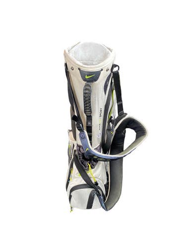 Used Nike GOLF BAG Mens Stand Bag White 11883-S000159852