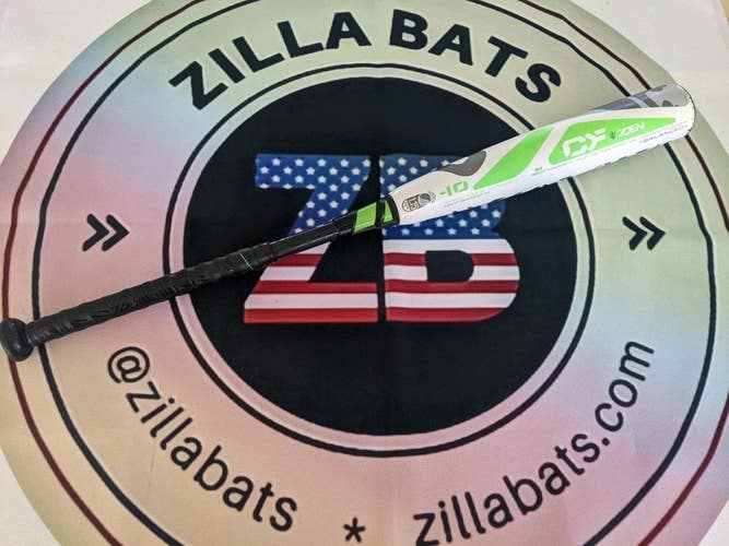 CLEAN 2017 Demarini CF Green Zen 31/21 (-10) CBX-17 USSSA Baseball Bat GOAT!