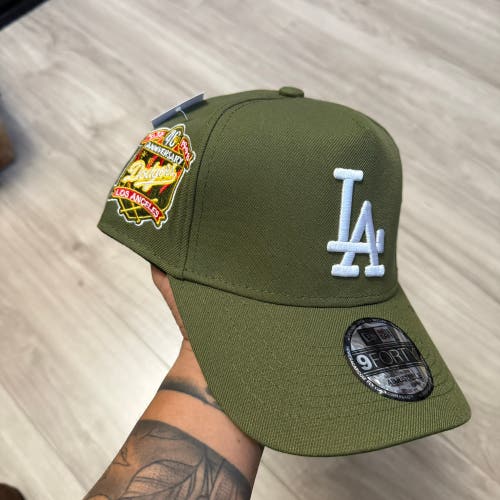 La Dodgers 40th Anniversary Olive Green Hat