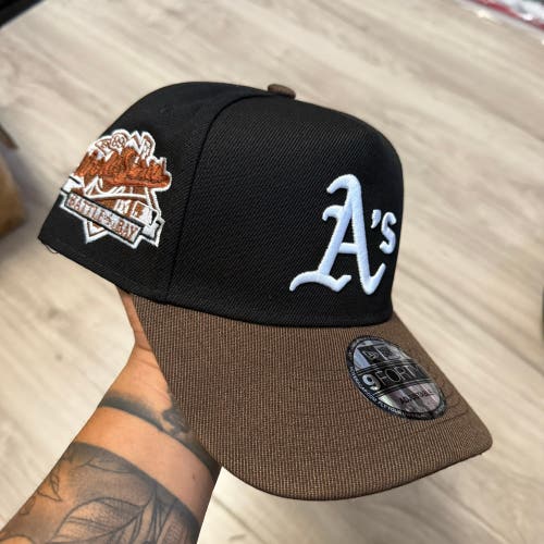 Oakland Athletics 1989 WS Brown/black